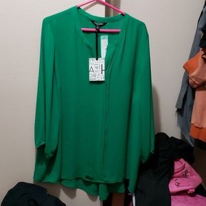 41 Hawthorne Green long sleeve blouse